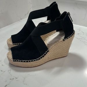 Kenneth Cole Black Suede Espadrille SOLD